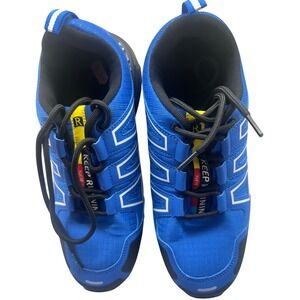 Keep Running Speed III Mens Blue Black Trail Running Shoes Sneakers Size 39